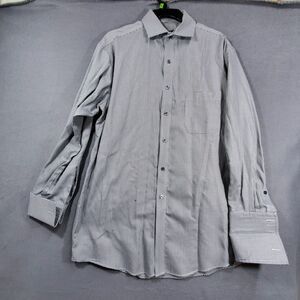 Tasso Elba Mens Button Down Shirt Size 15.5 32/33 M Checkered